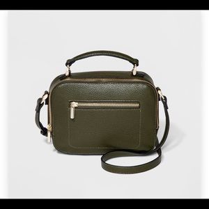 Top Handle Camera Crossbody Bag